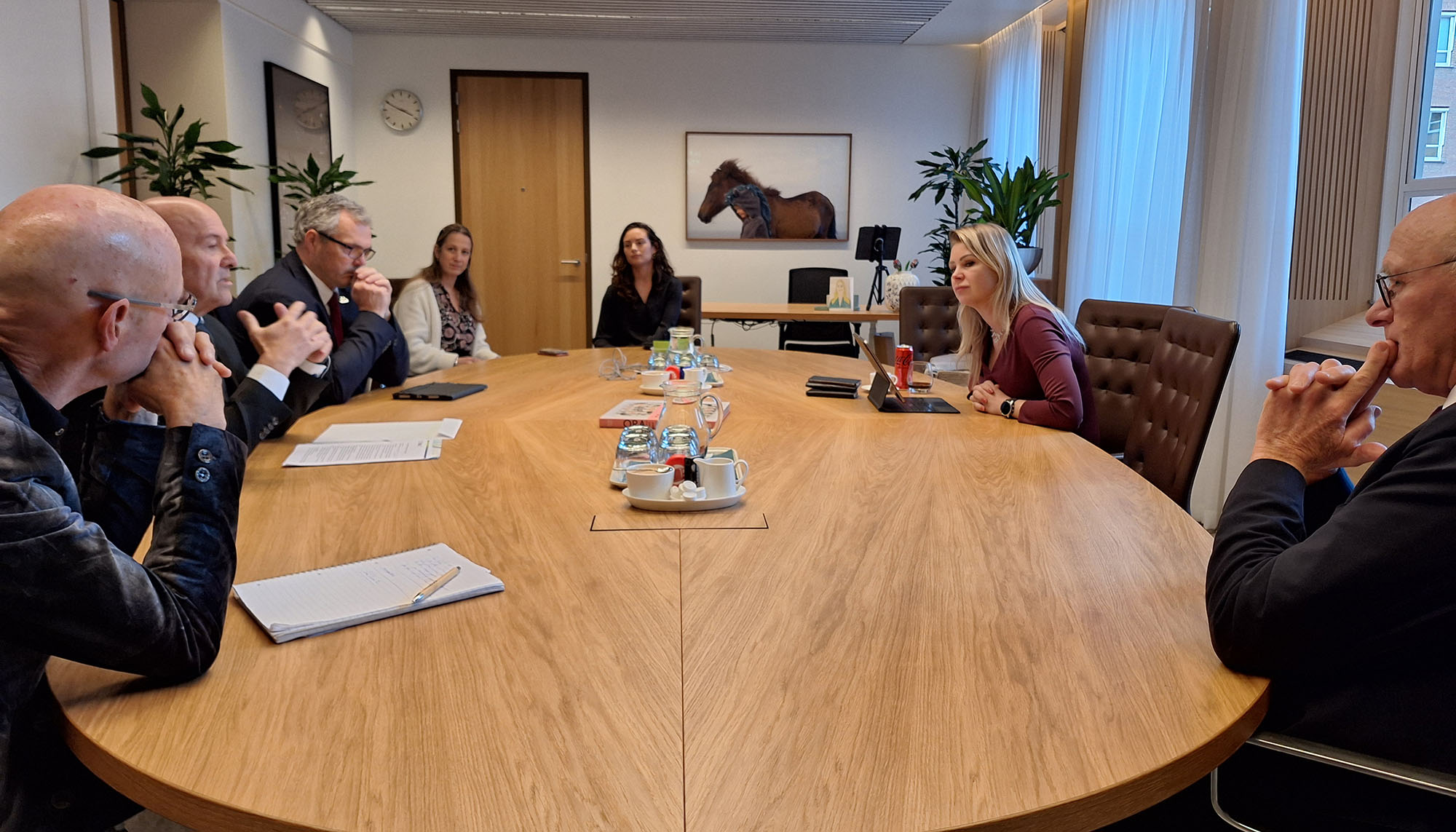 In gesprek met minister Wiersma